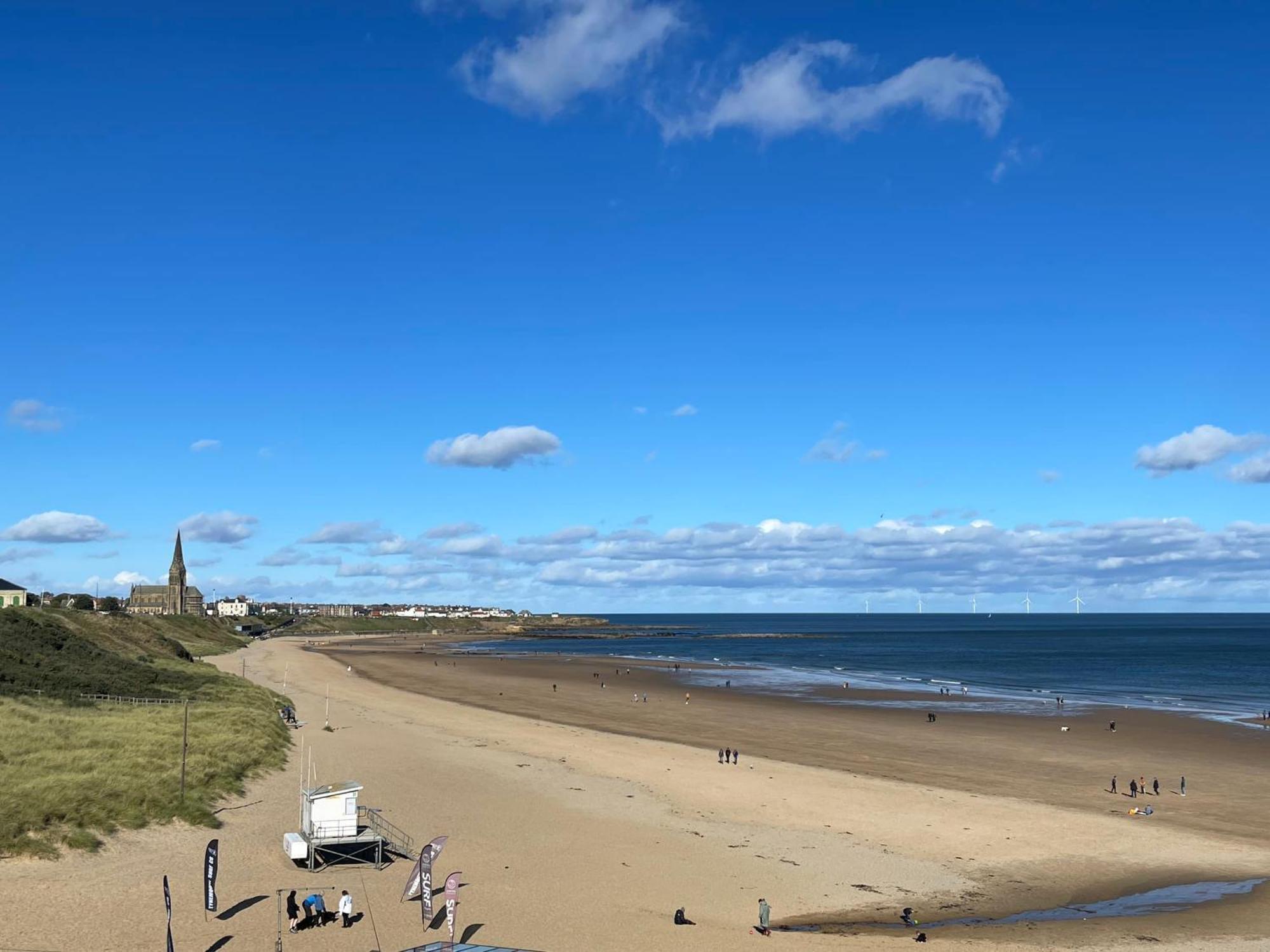 Ferienwohnung Station Retreat Cullercoats Free Onsite Parking Exterior foto