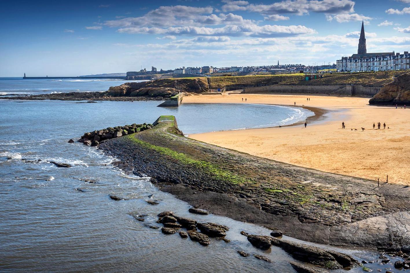 Ferienwohnung Station Retreat Cullercoats Free Onsite Parking Exterior foto